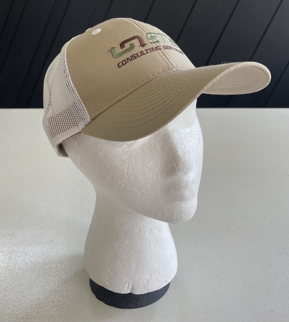 STS Consulting Services Mesh Baseball Cap Hat Adjustable Strapback
